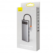 Baseus USB-C Metal Gleam Series 9-in-1 Hub (CAHUB-CU0G) (space gray) 18