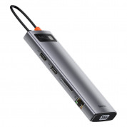 Baseus USB-C Metal Gleam Series 11-in-1 Hub (CAHUB-CT0G) (space gray) 3