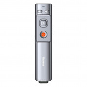 Baseus Orange Dot Wireless Presenter Charging version (WKCD000013) - безжично блутут устройство за управление на вашите презентации (тъмносив)