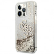 Guess Liquid Big Liquid Glitter Case for iPhone 13 Pro Max (gold) 1