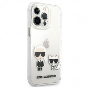 Karl Lagerfeld Karl & Choupette Case for iPhone 13 Pro (clear) 3