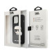 Karl Lagerfeld Head Silicone Case - дизайнерски силиконов кейс за iPhone 13 Pro (черен) 8