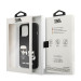 Karl Lagerfeld Karl & Choupette Silicone Case - дизайнерски силиконов кейс за iPhone 13 Pro (черен) 8