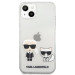 Karl Lagerfeld Karl & Choupette Case - дизайнерски кейс с висока защита за iPhone 13 (прозрачен) 3