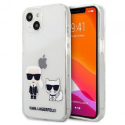 Karl Lagerfeld Karl & Choupette Case for iPhone 13 (clear)