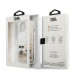 Karl Lagerfeld Liquid Glitter Karl & Choupette Case - дизайнерски кейс с висока защита за iPhone 13 (прозрачен-златист) 8