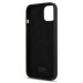 Karl Lagerfeld Head Silicone Case - дизайнерски силиконов кейс за iPhone 13 (черен) 7
