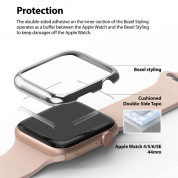 Ringke Bezel Styling - стоманена рамка с висока степен на защита за Apple Watch 44мм (тъмносин) 3