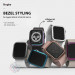 Ringke Bezel Styling - стоманена рамка с висока степен на защита за Apple Watch 44мм (тъмносин) 2