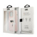 Karl Lagerfeld Head Silicone Case - дизайнерски силиконов кейс за iPhone 13 Pro Max (розов) 8