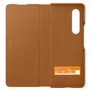 Samsung Leather Flip Cover EF-FF926LAEGWW for Samsung Galaxy Z Fold 3 (brown) 6