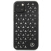 Mercedes-Benz Silver Stars Pattern Silicone Case - дизайнерски силиконов калъф за iPhone 13 (черен) 3