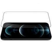Nillkin CP PRO Ultra Thin Full Coverage Tempered Glass - калено стъклено защитно покритие за дисплея на iPhone 13 Pro Max (черен-прозрачен) 3