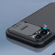 Nillkin CamShield Pro Case - хибриден удароустойчив кейс за iPhone 13 Pro (черен) 6