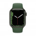 Apple Watch Series 7 GPS, 41mm Green Aluminium Case with Clover Sport Band - умен часовник от Apple 2