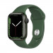 Apple Watch Series 7 GPS, 41mm Green Aluminium Case with Clover Sport Band - умен часовник от Apple 1
