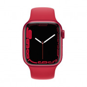 Apple Watch S7 GPS, 41mm (PRODUCT)RED Aluminium Case with (PRODUCT)RED Sport Band - Regular 1