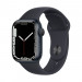 Apple Watch Series 7 GPS, 41mm Midnight Aluminium Case with Midnight Sport Band - умен часовник от Apple 1