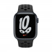 Apple Watch Nike Series 7 GPS, 41mm Midnight Aluminium Case with Anthracite/Black Nike Sport Band - умен часовник от Apple 2