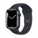 Apple Watch Series 7 GPS, 45mm Midnight Aluminium Case with Midnight Sport Band - умен часовник от Apple 1
