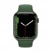 Apple Watch Series 7 GPS, 45mm Green Aluminium Case with Clover Sport Band - умен часовник от Apple 2