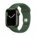 Apple Watch Series 7 GPS, 45mm Green Aluminium Case with Clover Sport Band - умен часовник от Apple 1
