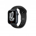 Apple Watch Nike Series 7 GPS, 45mm Midnight Aluminium Case with Anthracite/Black Nike Sport Band - умен часовник от Apple 2