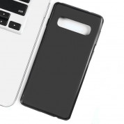 Matt TPU Case - силиконов (TPU) калъф за Samsung Galaxy A52, Galaxy A52s (черен) 3