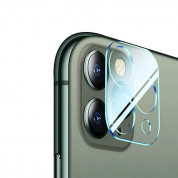 Premium Full Camera Glass - предпазен стъклен протектор за камерата на iPhone 11 Pro, iPhone 11 Pro Max (прозрачен)