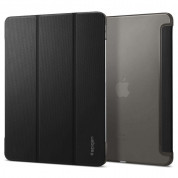 Spigen Liquid Air Folio Case - полиуретанов кейс с поставка за iPad Pro 12.9 M2 (2022), iPad Pro 12.9 M1 (2021) (черен) 1