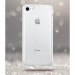 Spigen Liquid Crystal Glitter Case - тънък силиконов (TPU) калъф за iPhone SE (2022), iPhone SE (2020), iPhone 8, iPhone 7 (прозрачен)  5