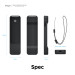 Elago R1 Intelli Case - удароустойчив силиконов калъф за Apple TV Siri Remote (2021) (черен) 8