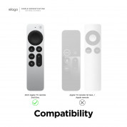Elago R2 Slim Case - удароустойчив силиконов калъф за Apple TV Siri Remote (2021) (черен) 7