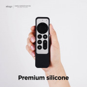 Elago R2 Slim Case - удароустойчив силиконов калъф за Apple TV Siri Remote (2021) (черен) 4