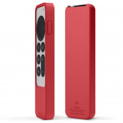 Elago R2 Slim Case - удароустойчив силиконов калъф за Apple TV Siri Remote (2021) (червен) 9