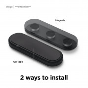 Elago Magnet Cable Management Buttons - магнитен органайзер за кабели (черен) 2