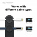 Elago Magnet Cable Management Buttons - магнитен органайзер за кабели (черен) 7