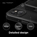 Elago Armor Case - удароустойчив силиконов (TPU) калъф за iPhone 13 (черен) 4
