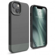 Elago Glide Case for iPhone 13 (dark gray-little green)