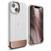 Elago Glide Case - удароустойчив силиконов (TPU) калъф за iPhone 13 (мат-розово злато) 1