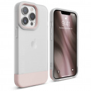 Elago Glide Case for iPhone 13 Pro (frosted clear-lovely pink)