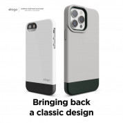 Elago Glide Case for iPhone 13 Pro Max (stone-dark green) 7