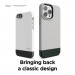 Elago Glide Case - удароустойчив силиконов (TPU) калъф за iPhone 13 Pro Max (сив-зелен) 8