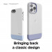 Elago Glide Case - удароустойчив силиконов (TPU) калъф за iPhone 13 Pro Max (мат-лилав) 8