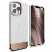 Elago Glide Case for iPhone 13 Pro Max (frosted clear-rose gold)