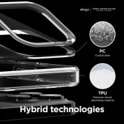 Elago Hybrid Case - хибриден удароустойчив кейс за iPhone 13 Pro (прозрачен) 5