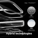 Elago Hybrid Case - хибриден удароустойчив кейс за iPhone 13 Pro (прозрачен) 6