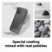 Elago Pebble Case - удароустойчив силиконов (TPU) калъф за iPhone 13, iPhone 14 (тъмносив) 2