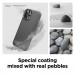Elago Pebble Case - удароустойчив силиконов (TPU) калъф за iPhone 13 Pro Max (тъмносив) 3