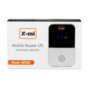 X-mi Mobile Router LTE MF903 - безжичен рутер тип бисквитка за безжичен интернет (бял) 4